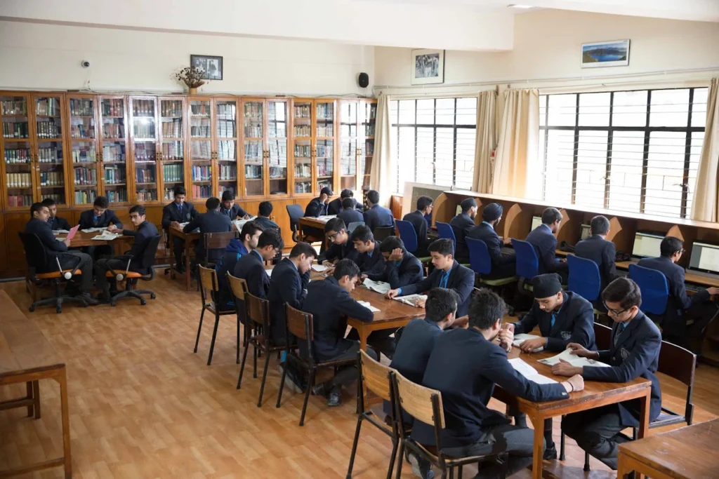 St. Georges College Mussoorie library